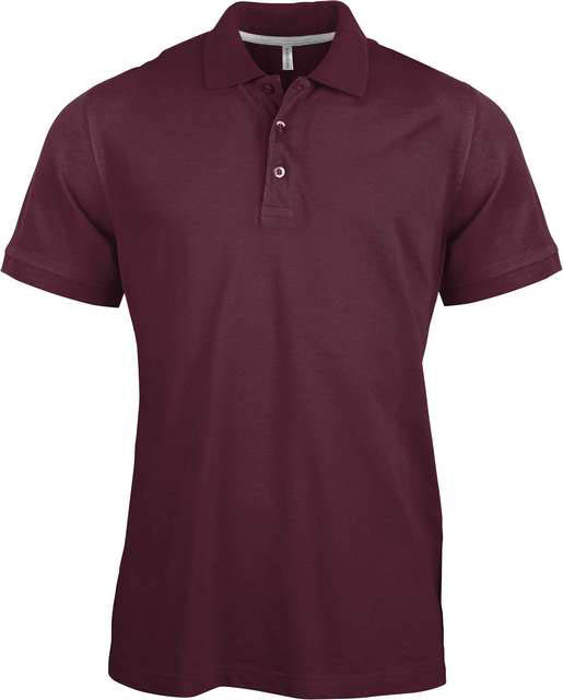 Kariban Men's Short-sleeved Polo Shirt - Rot