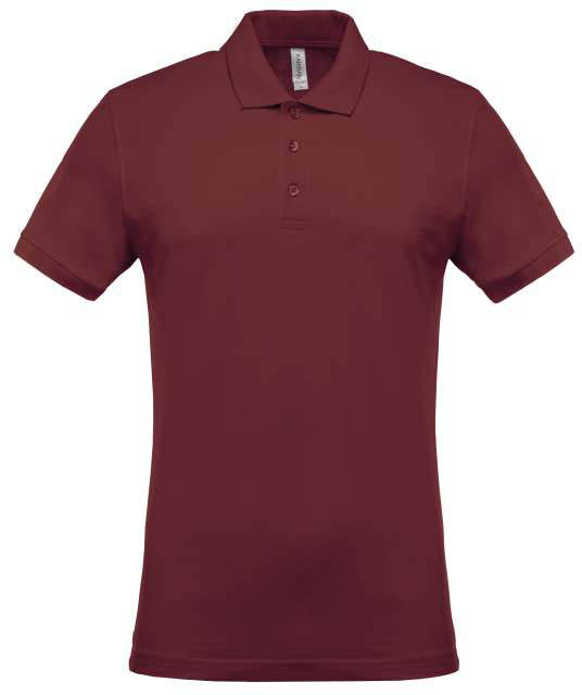 Kariban Men's Short-sleeved PiquÉ Polo Shirt - red