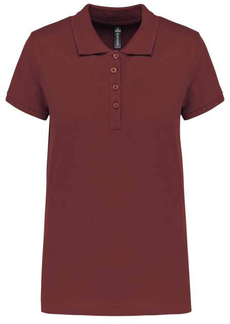Kariban Ladies’ Short-sleeved PiquÉ Polo Shirt - červená