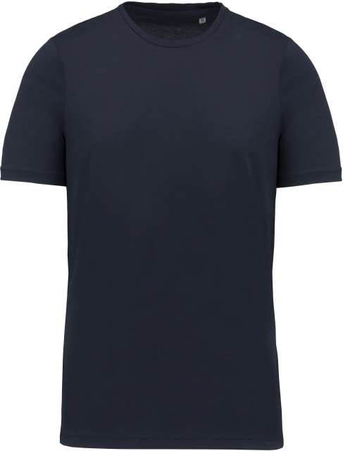 Kariban Men’s Supima® Crew Neck Short-sleeved T-shirt - modrá