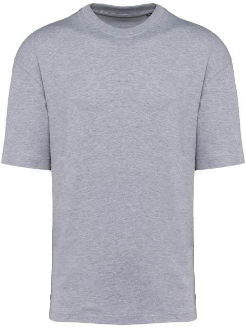Kariban Oversized Short Sleeve Unisex T-shirt - šedá