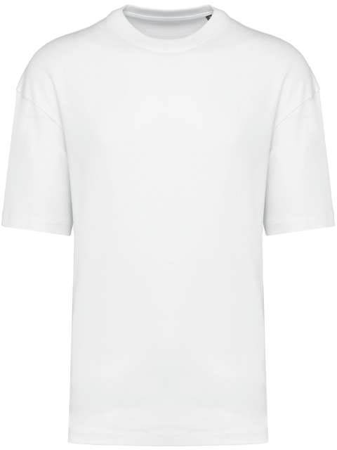 Kariban Oversized Short Sleeve Unisex T-shirt - biela