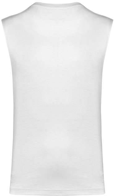 Kariban Eco-friendly Men Sleeveless T-shirt - Weiß 