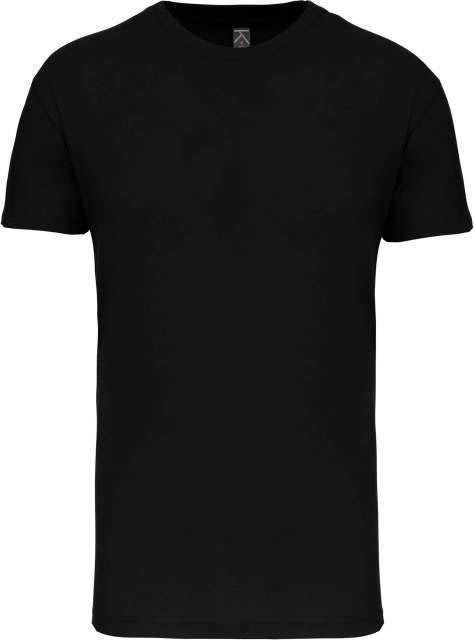 Kariban Bio150ic Men's Round Neck T-shirt - čierna