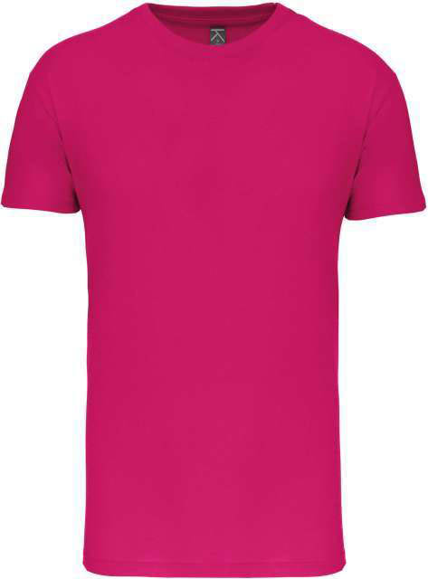 Kariban Bio150ic Men's Round Neck T-shirt - růžová