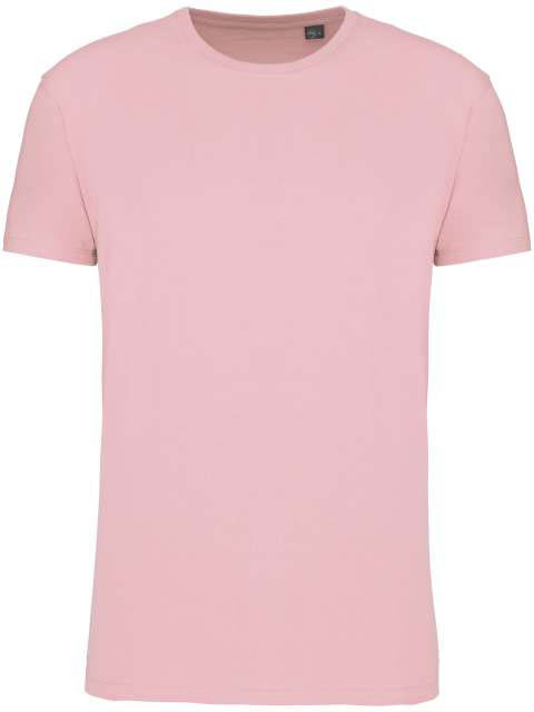 Kariban Bio150ic Men's Round Neck T-shirt - růžová
