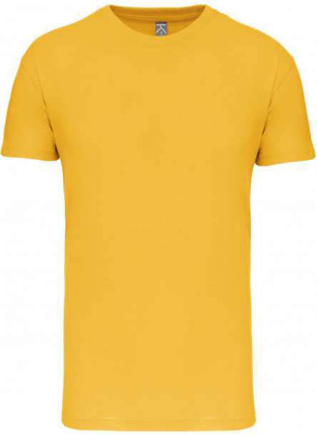 Kariban Bio150ic Men's Round Neck T-shirt - žltá