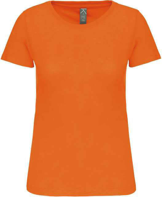 Kariban Ladies' Bio150ic Crew Neck T-shirt - Kariban Ladies' Bio150ic Crew Neck T-shirt - Tennessee Orange