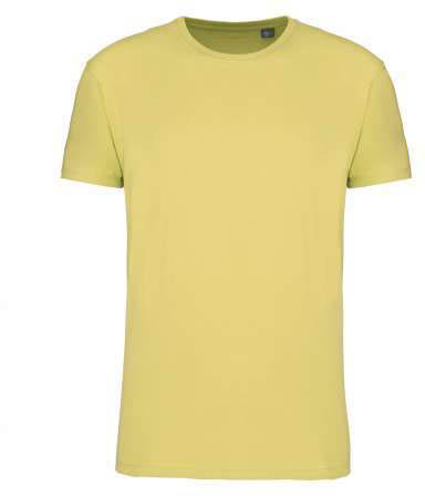 Kariban Organic 190ic Crew Neck T-shirt - žltá