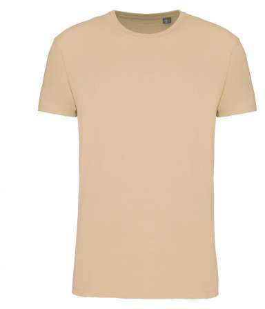 Kariban Organic 190ic Crew Neck T-shirt - hnedá