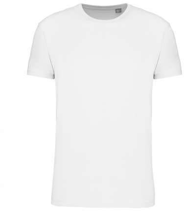 Kariban Organic 190ic Crew Neck T-shirt - biela