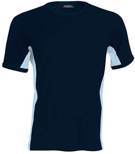 Kariban Tiger - Short-sleeved Two-tone T-shirt - Kariban Tiger - Short-sleeved Two-tone T-shirt - Navy