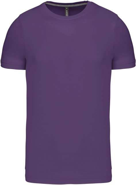Kariban Short-sleeved Crew Neck T-shirt - Violett