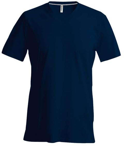 Kariban Men's Short-sleeved V-neck T-shirt - Kariban Men's Short-sleeved V-neck T-shirt - Navy