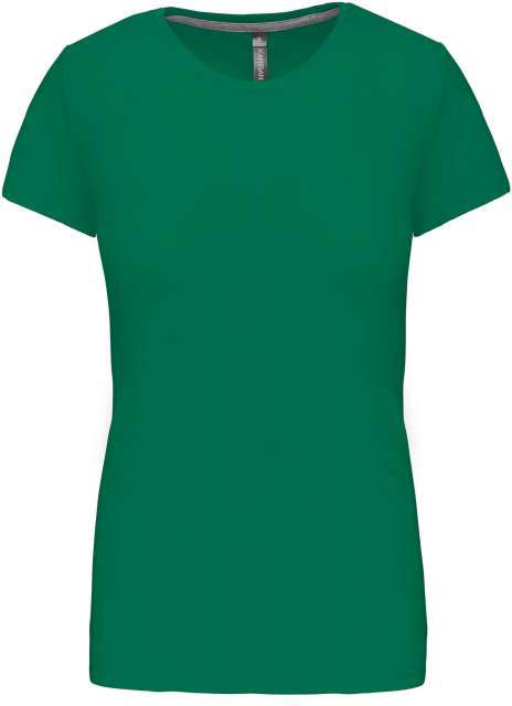 Kariban Ladies' Short Sleeve Crew Neck T-shirt - Kariban Ladies' Short Sleeve Crew Neck T-shirt - Kelly Green