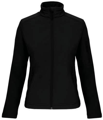Kariban Ladies' Softshell Jacket - čierna