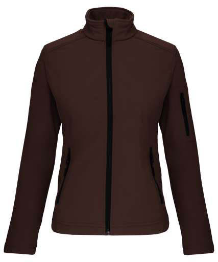 Kariban Ladies' Softshell Jacket - brown