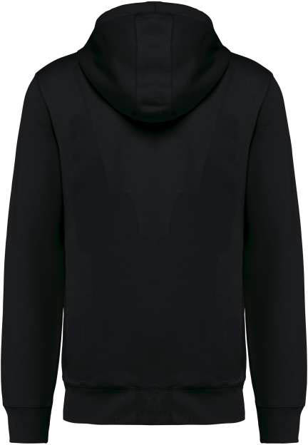 Kariban Unisex Eco-friendly French Terry Zipped Hooded Sweatshirt - schwarz
