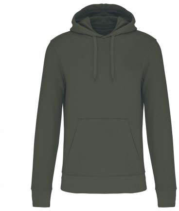 Kariban Men's Eco-friendly Hooded Sweatshirt mikina - Kariban Men's Eco-friendly Hooded Sweatshirt mikina - Forest Green