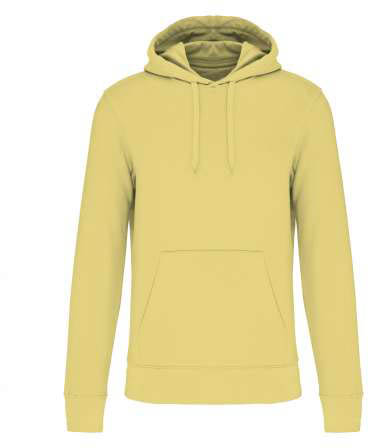 Kariban Men's Eco-friendly Hooded Sweatshirt mikina - žlutá