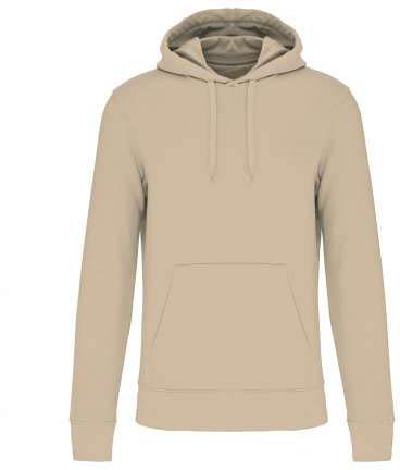 Kariban Men's Eco-friendly Hooded Sweatshirt - brown