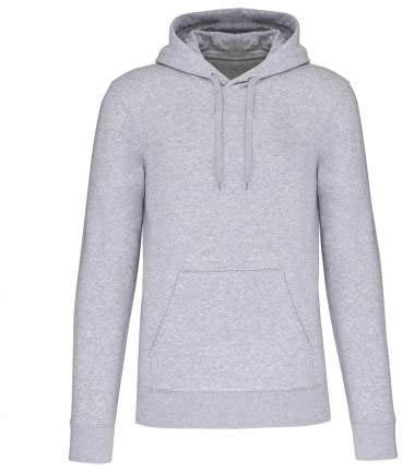 Kariban Men's Eco-friendly Hooded Sweatshirt - grey