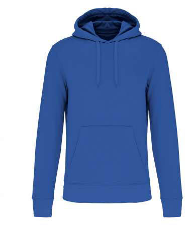 Kariban Men's Eco-friendly Hooded Sweatshirt - blue