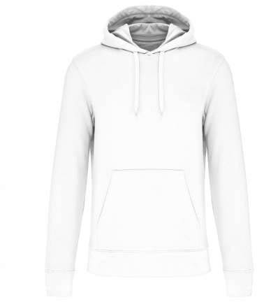 Kariban Men's Eco-friendly Hooded Sweatshirt - Weiß 