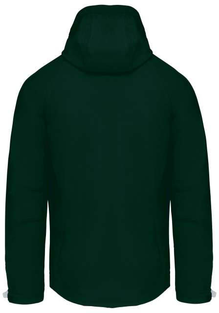 Kariban Men's Detachable Hooded Softshell Jacket - Kariban Men's Detachable Hooded Softshell Jacket - Forest Green