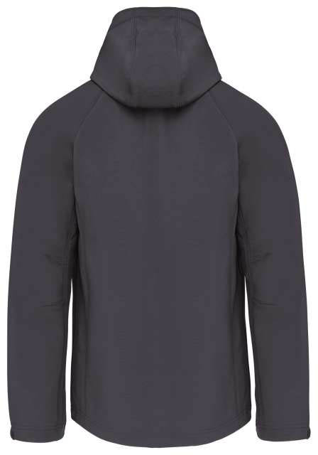Kariban Men's Detachable Hooded Softshell Jacket - Grau
