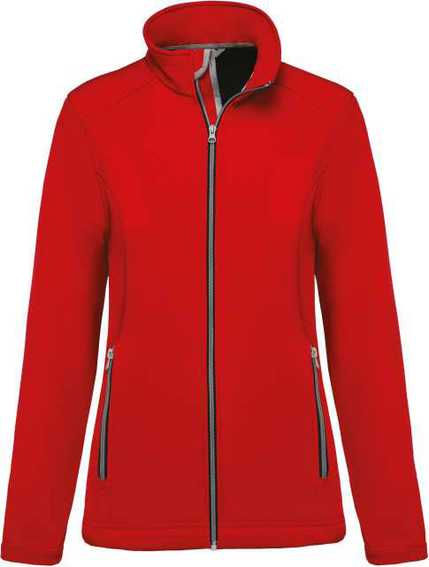 Kariban Ladies’ 2-layer Softshell Jacket - Kariban Ladies’ 2-layer Softshell Jacket - Cherry Red