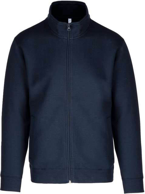 Kariban Full Zip Fleece Jacket - modrá