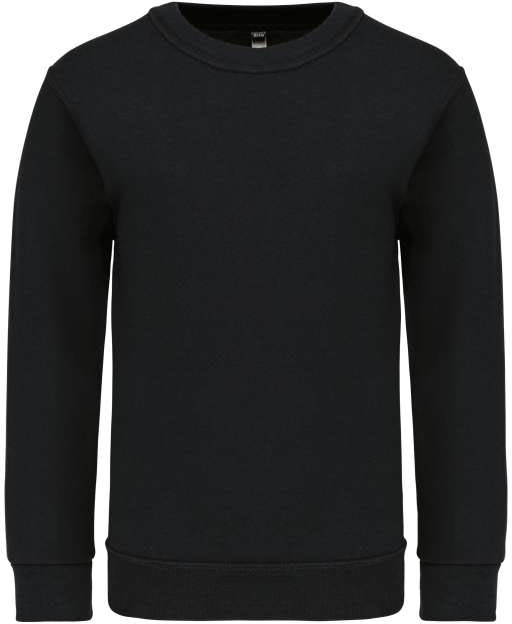 Kariban Kids' Crew Neck Sweatshirt - black