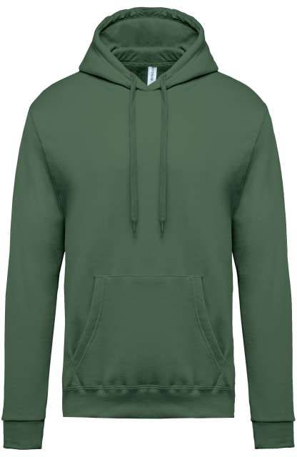 Kariban Men’s Hooded Sweatshirt - Kariban Men’s Hooded Sweatshirt - Military Green