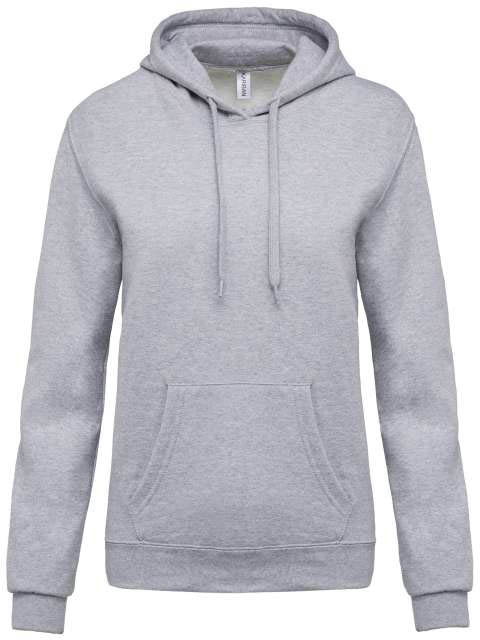 Kariban Men’s Hooded Sweatshirt - Kariban Men’s Hooded Sweatshirt - Ice Grey