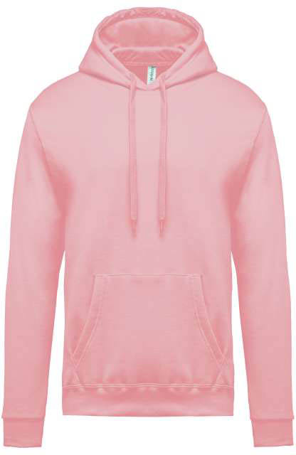 Kariban Men’s Hooded Sweatshirt mikina - Kariban Men’s Hooded Sweatshirt mikina - Light Pink