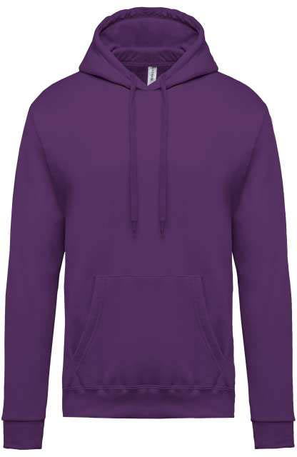 Kariban Men’s Hooded Sweatshirt - Kariban Men’s Hooded Sweatshirt - Purple