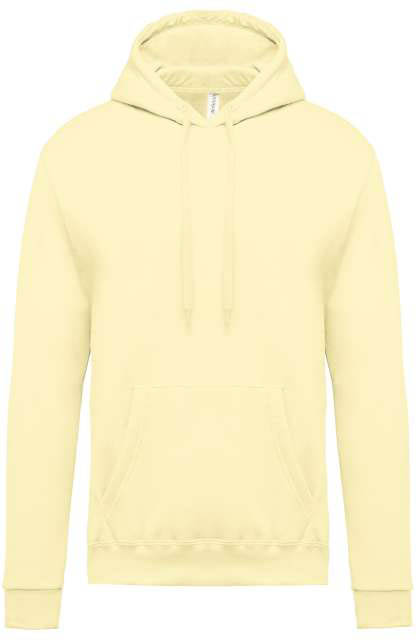 Kariban Men’s Hooded Sweatshirt - žltá
