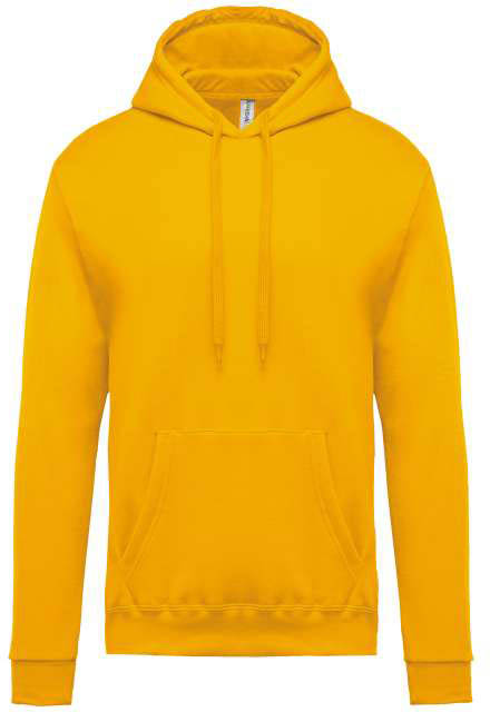 Kariban Men’s Hooded Sweatshirt - žltá