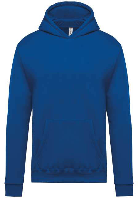 Kariban Kids’ Hooded Sweatshirt - blue