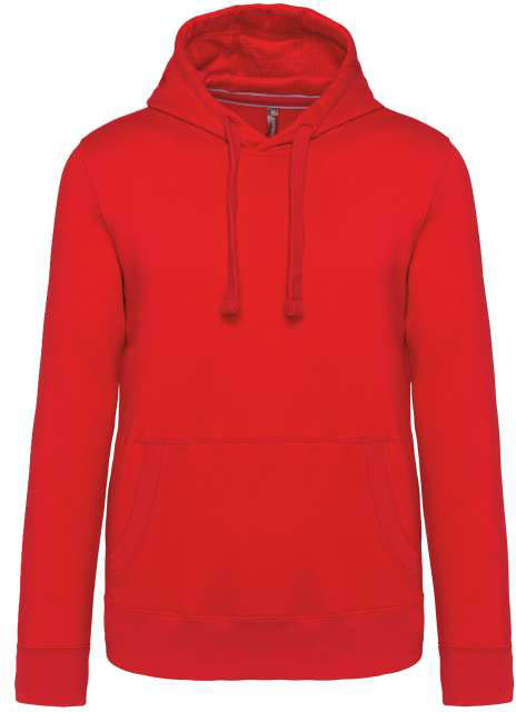 Kariban Hooded Sweatshirt mikina - červená