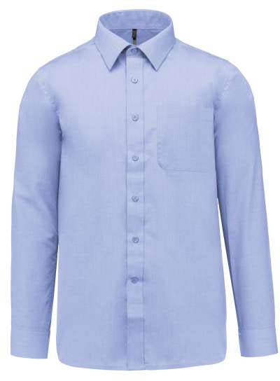 Kariban Jofrey Long-sleeved Shirt - modrá