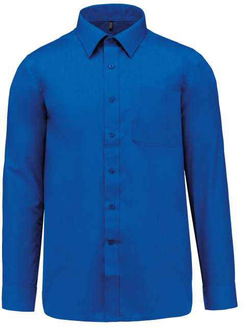 Kariban Jofrey > Long-sleeved Shirt - blau