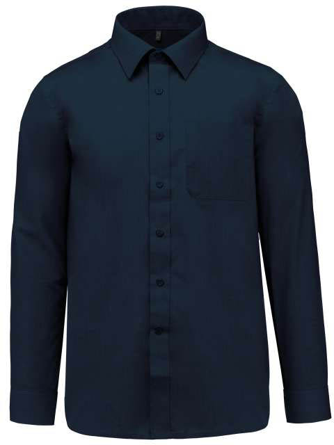 Kariban Jofrey > Long-sleeved Shirt - blau