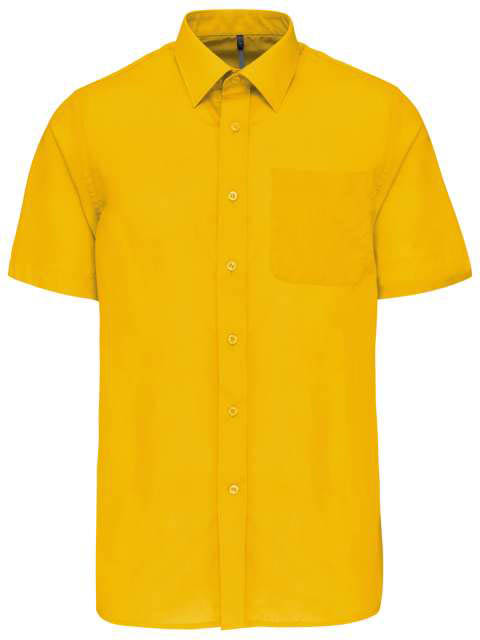 Kariban Ace - Short-sleeved Shirt - žltá