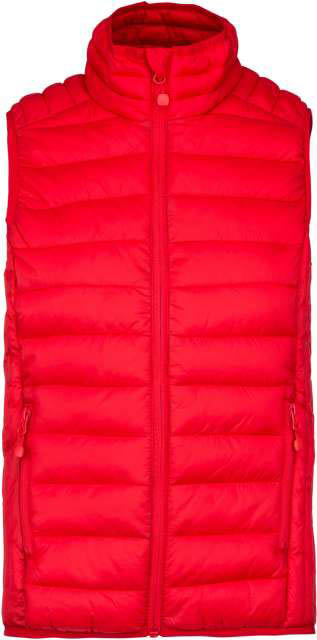 Kariban Kids' Lightweight Sleeveless Padded Jacket - red