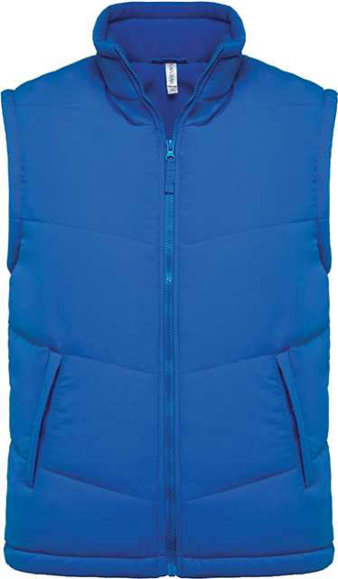 Kariban Fleece Lined Bodywarmer - blue