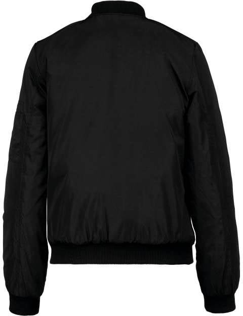 Kariban Ladies' Bomber Jacket - čierna