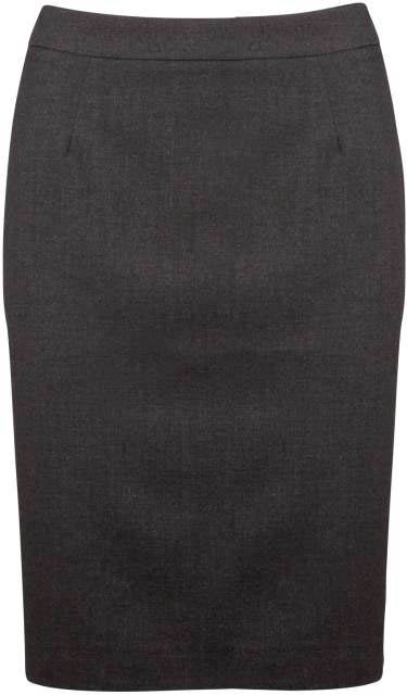 Kariban Pencil Skirt - Grau