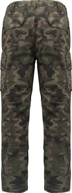 Kariban Men's Multipocket Trousers - Kariban Men's Multipocket Trousers - Camouflage